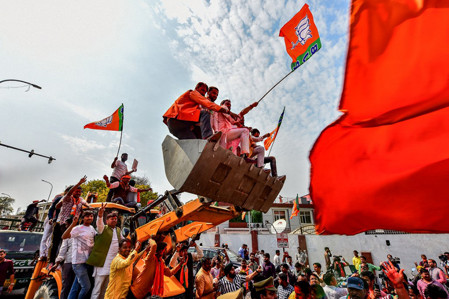 Photo Of The Day: BJP changes Uttar Pradesh history
