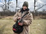 'We couldn't leave them': Ukraine refugees flee with pets in tow
