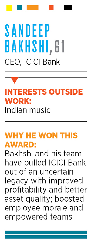 How Sandeep Bakhshi has quietly but firmly turned around ICICI Bank