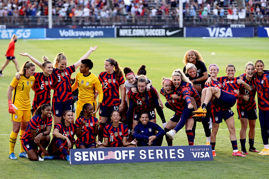 Women footballers to now get paid as much as men in the US