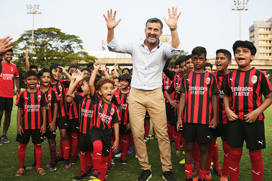 AC Milan is eager to contribute to the growth of Indian football