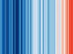 How 'warming stripes' became the new symbol of global warming