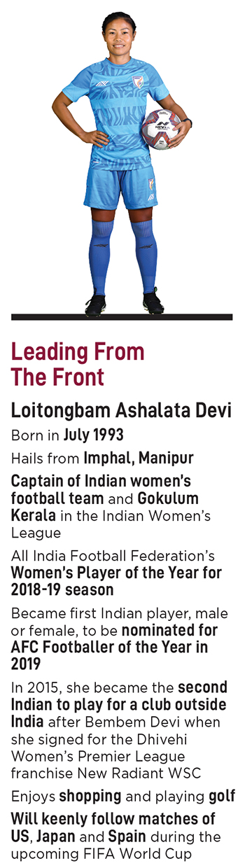 Loitongbam Ashalata Devi: Inspiring the new generation of Indian footballers