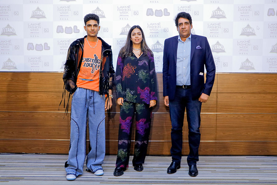 Gujarat Titans becomes the first IPL team to showcase at Lakme Fashion Week, in collaboration with designer Kanika Goyal