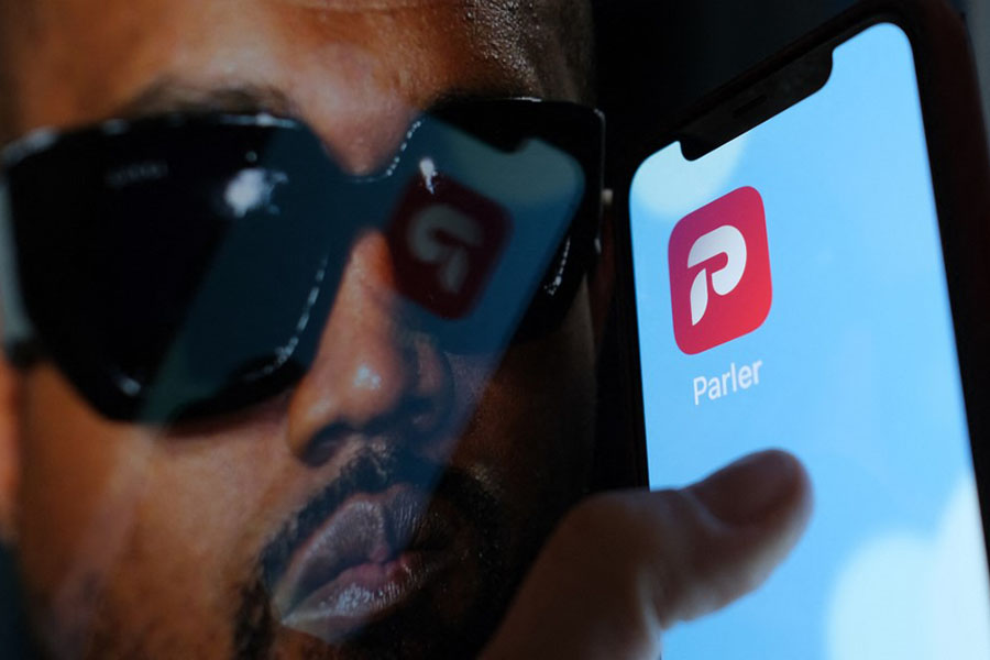 Parler seen as home for far-right, and now—Ye—Kanye West