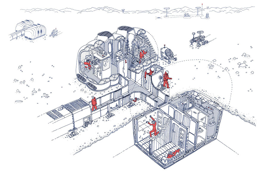 Life on Mars: What would our homes look like on the Red Planet