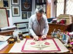 French-Indian textile designer brings back Mughal patterns French-Indian textile designer brings back Mughal patterns