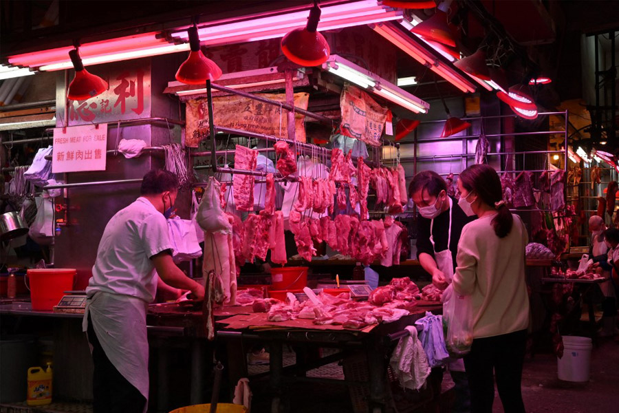 China dips into pork reserves as rising prices fan inflation fear