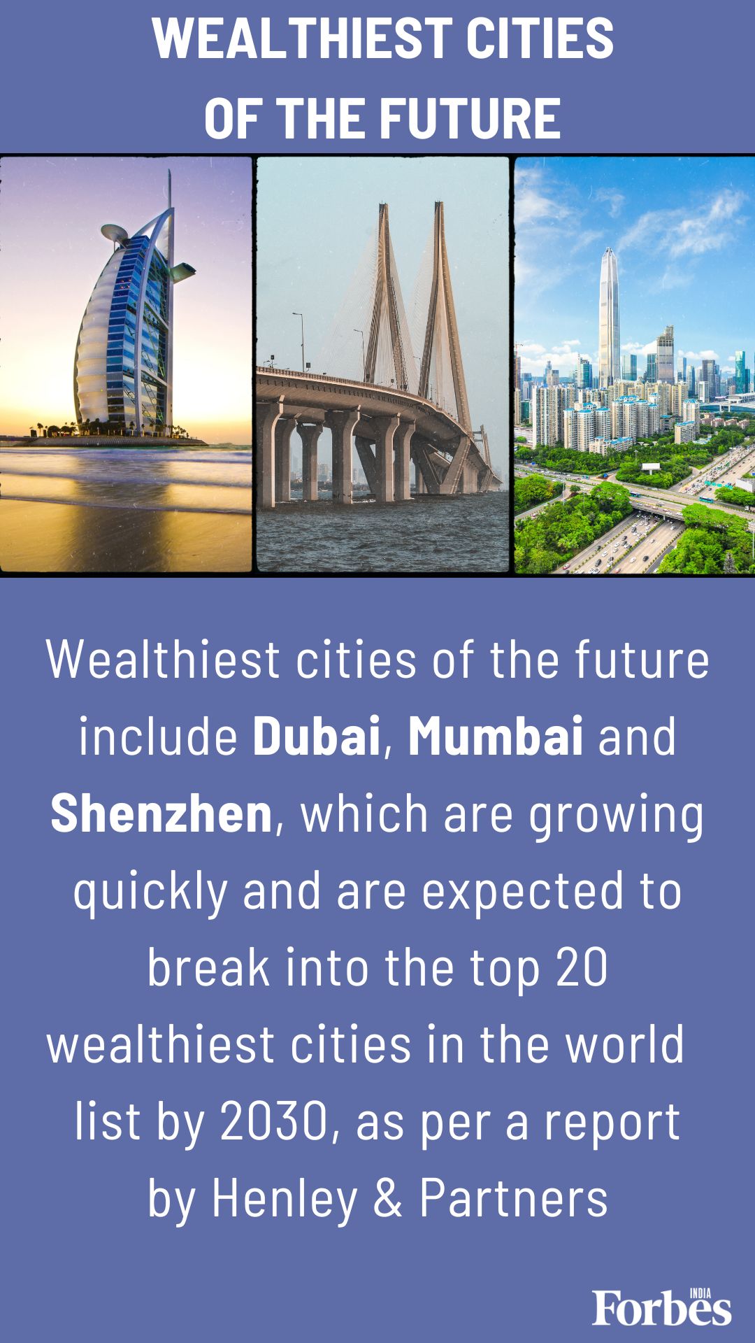 Mumbai likely to be one of the wealthiest cities in the world by 2030: report