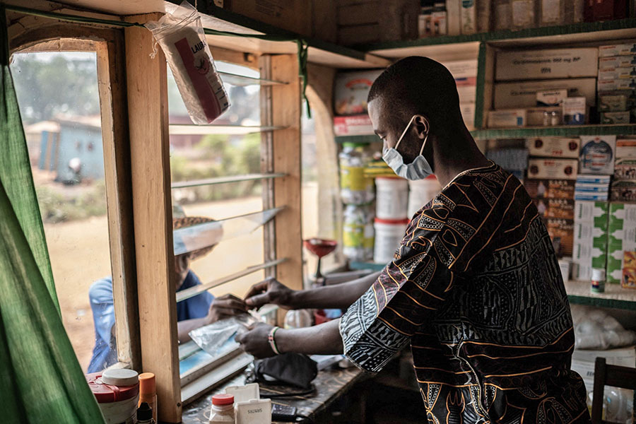 In Central Africa, informal pharmacies provide a health safety net of sorts