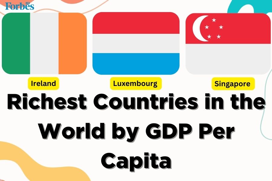 Top 10 richest countries in the world by GDP per capita in 2023