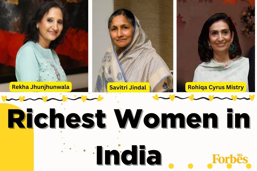 The top 10 richest women in India in 2023
