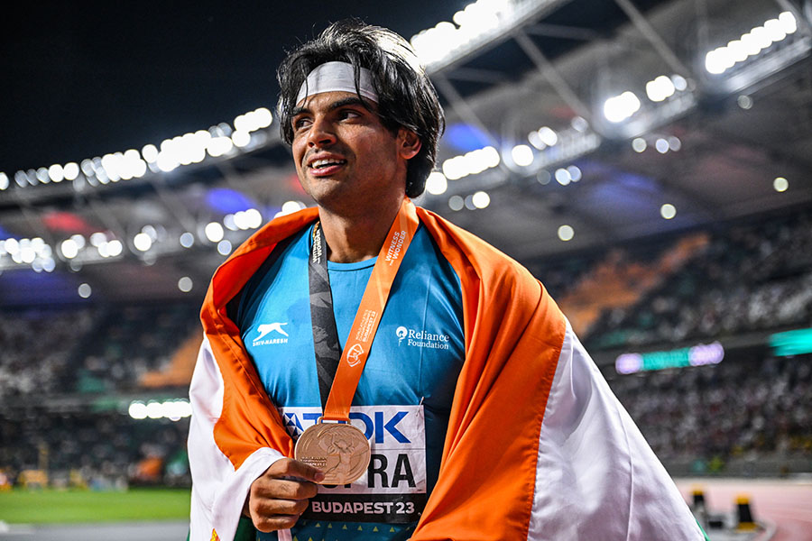 Photo of the day: Neeraj Chopra becomes first Indian to win gold at World Athletics Championship
