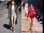 Hot pants and ballet flats captivated the fashion crowd's attention in 2023