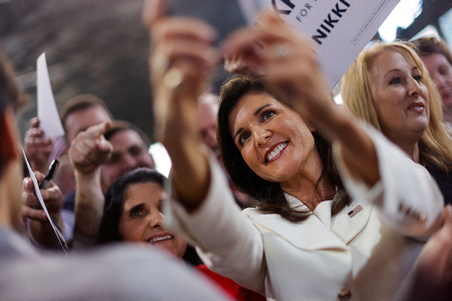 Photo of the day: Nikki Haley joins Republican race