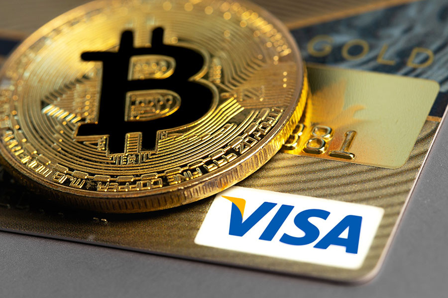 Bitcoin's market cap surpasses Visa's for the third time