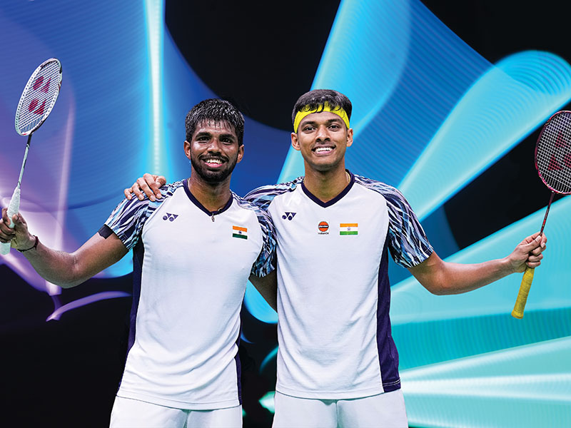 Satwiksairaj Rankireddy and Chirag Shetty: A smashing duo rewriting badminton history