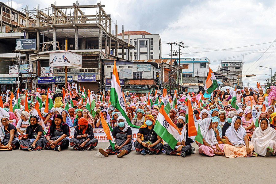 Photo of the day: Manipur demands peace