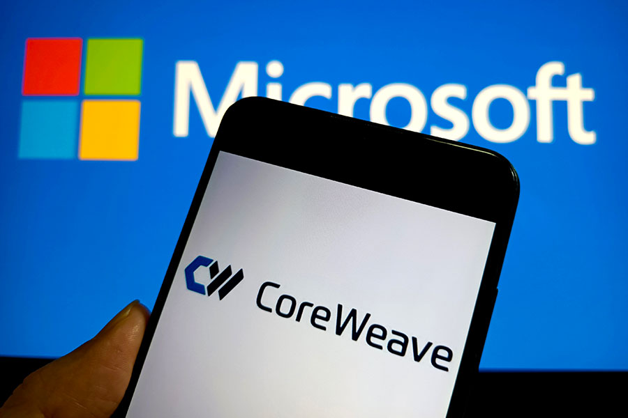 AI cloud computing deal signed between Microsoft and CoreWeave