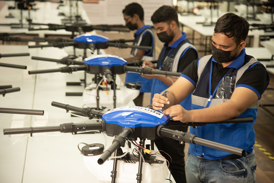 Drone-tech startup Garuda Aerospace is spreading wings
