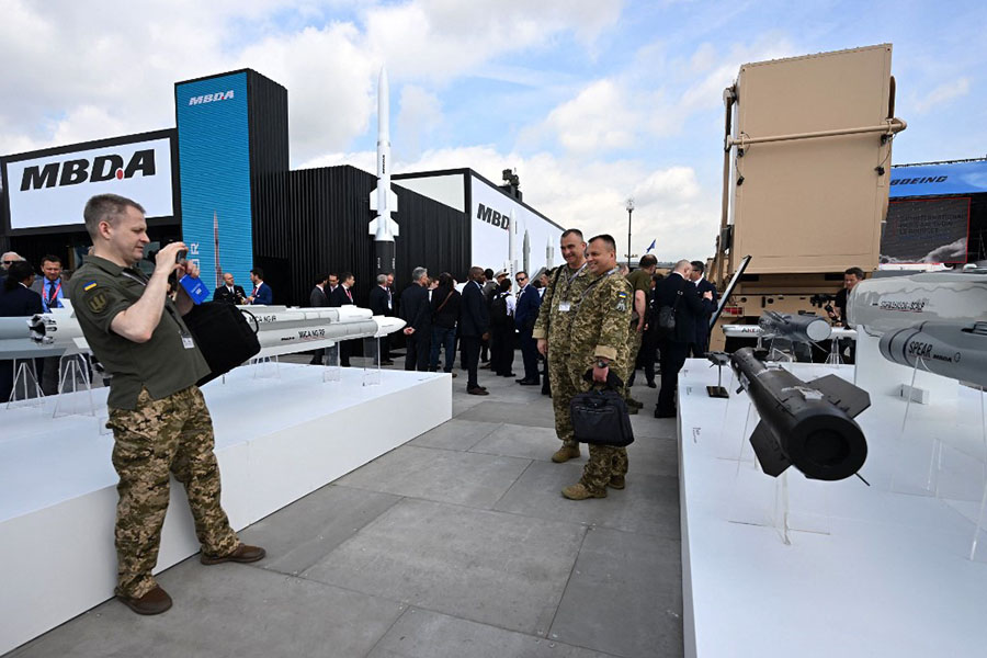 Europe's air defence manufacturing is drawing shoppers at the Paris Air Show 2023