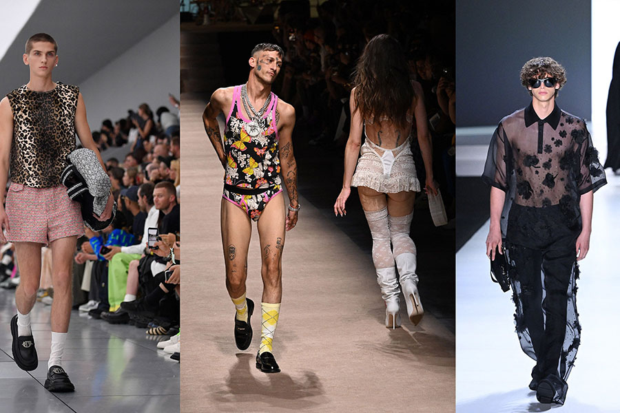 Fashion Week: Menswear gets a sensual slant for Spring-Summer24