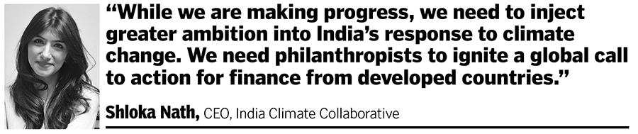 Clarion call for climate donors: Need for philanthropic capital for climate action