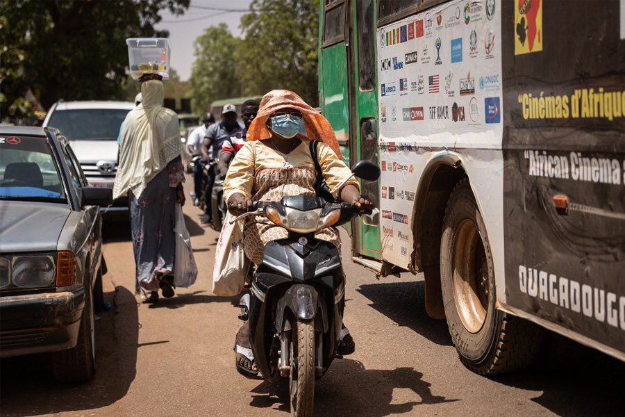 In Burkina, motorbikes bring treasured independence for women