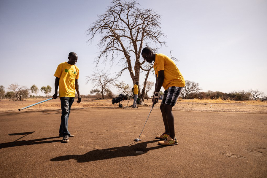 From greens to browns: Burkina Faso's eco-friendly golf course