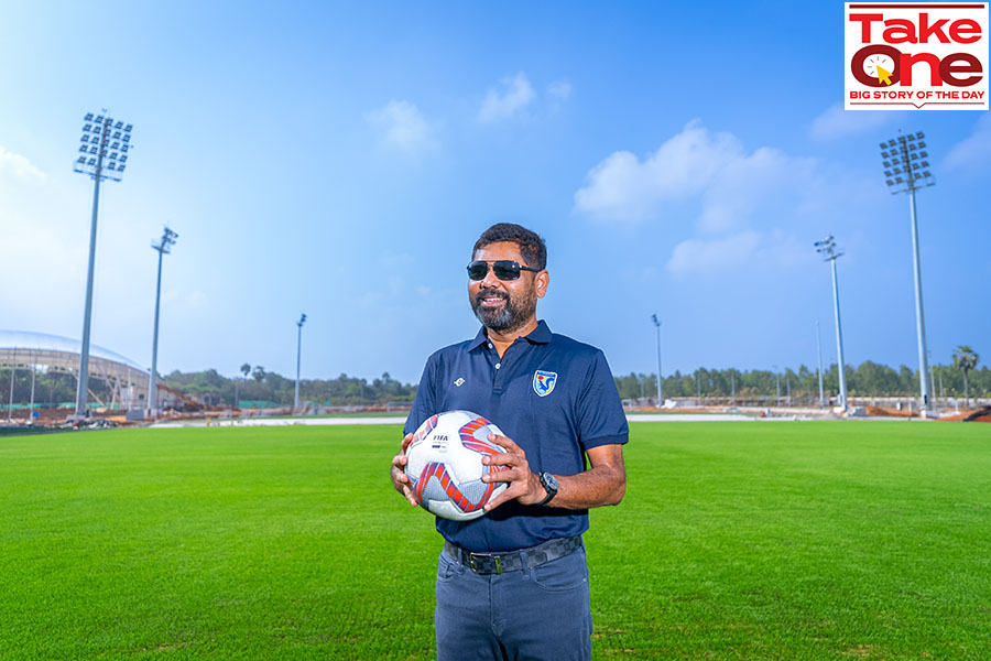 How Girish Mathrubootham is fostering his 'Messi from Madras' dream
