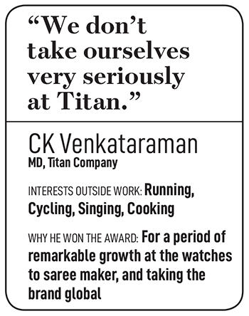 CK Venkataraman: On a mission to make Titan every woman's best friend