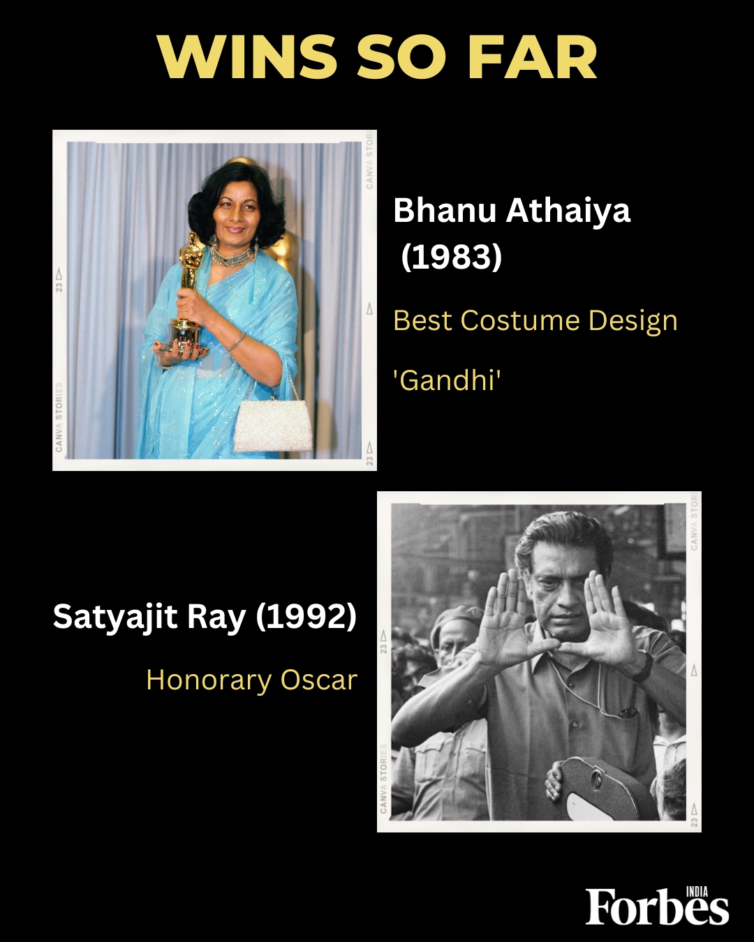 Bhanu Athaiya to MM Keeravaani, here's a look at Indian winners at the Oscars