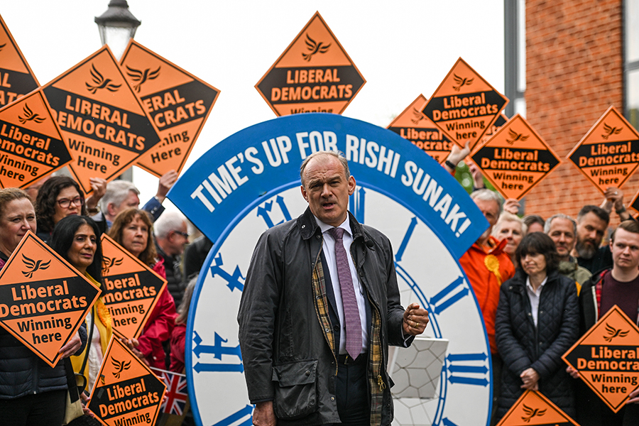 Photo of the day: LibDems march on