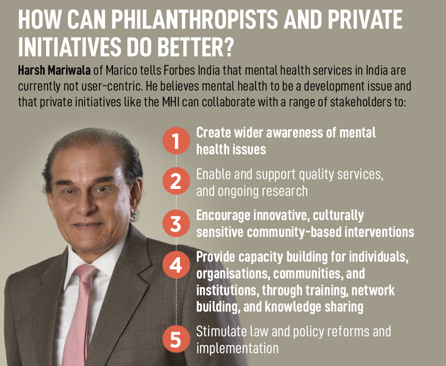 Some philanthropists are supporting mental health causes. More should follow the lead