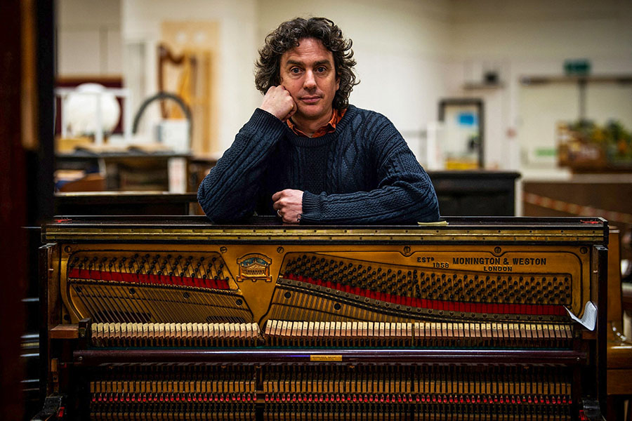 British musician finds his forte: Saving unwanted pianos
