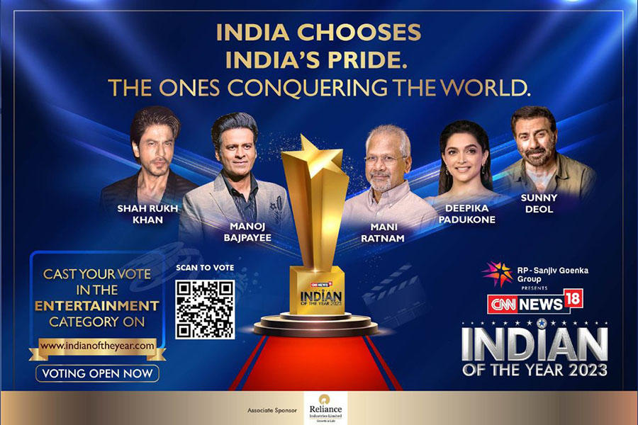 Lights, Camera, Recognition! CNN-News18 to honour top entertainers at Indian of the Year 2023