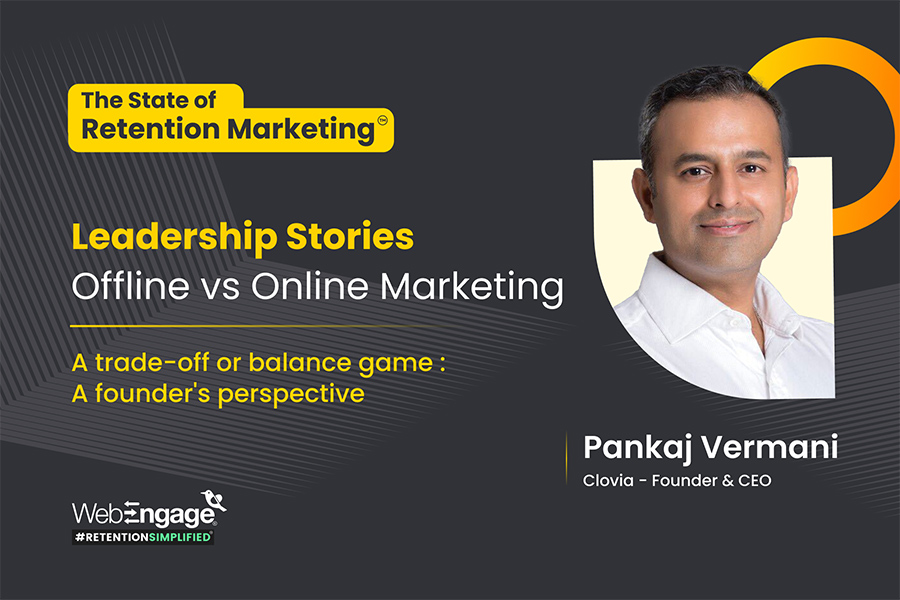 Offline vs online marketing, a trade-off or balance game: A founder's perspective