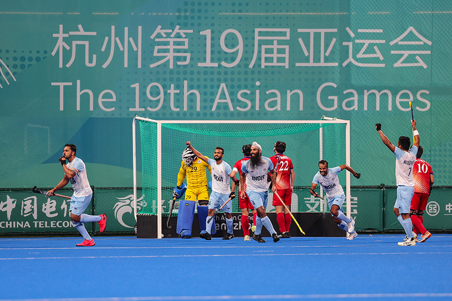 Photo of the day: Gold for Indian Men's Hockey