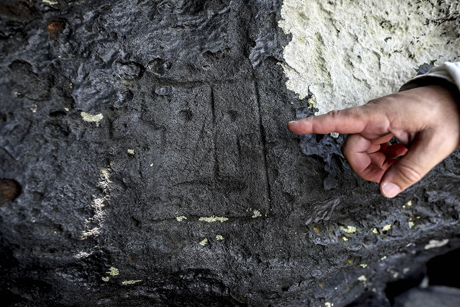 Drought in Brazil's Amazon reveals ancient engravings