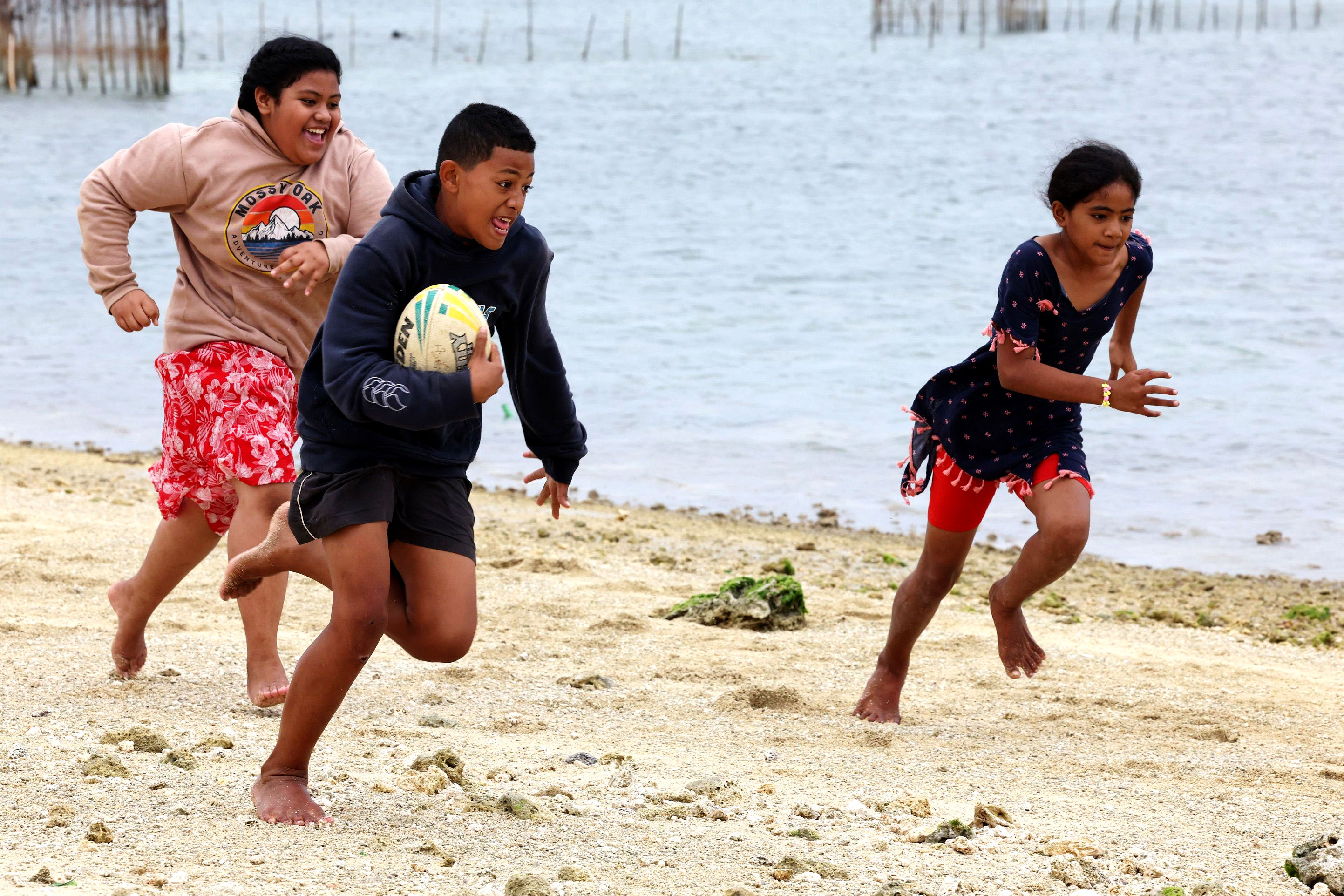 Rugby World Cup: Young Tongans dream of the meal ticket