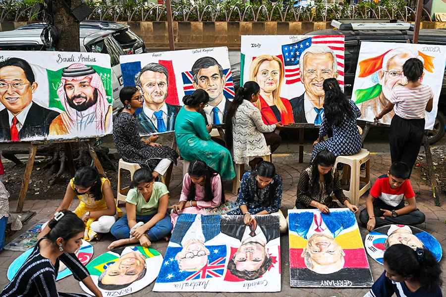Photo of the day: Art of G20 summit