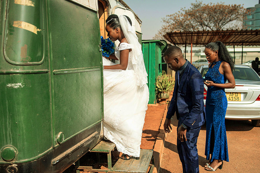 Caravan caters to last-minute brides in Harare
