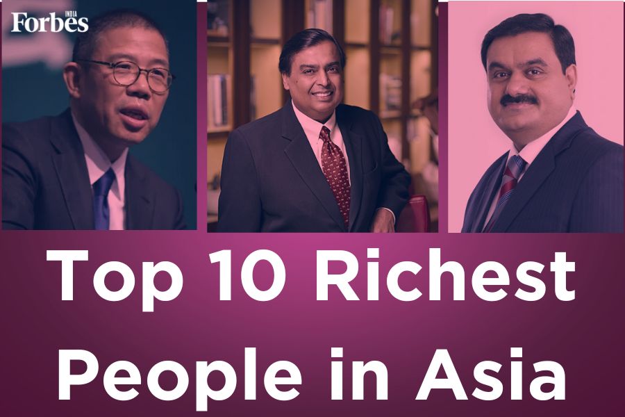 Top 10 richest people in Asia in 2024