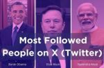 Top 10 most followed accounts on Twitter / X in the world