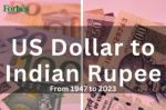 1 USD to INR: From 1947 to 2023