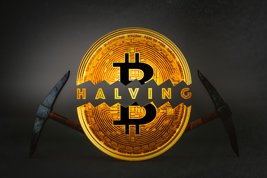 Bitcoin's fourth halving completed, coinciding with a surge in transaction fees