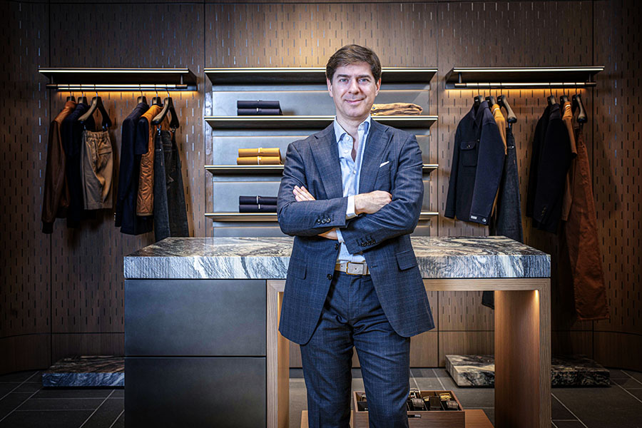 The men's suit has changed dramatically: Stefano Canali
