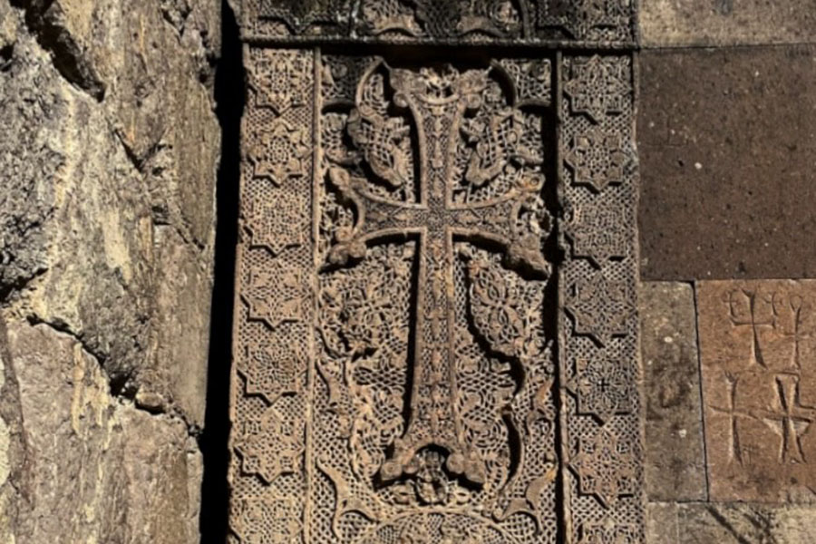 The stone sermons of Armenian Khachkars are a cross-stitch in time