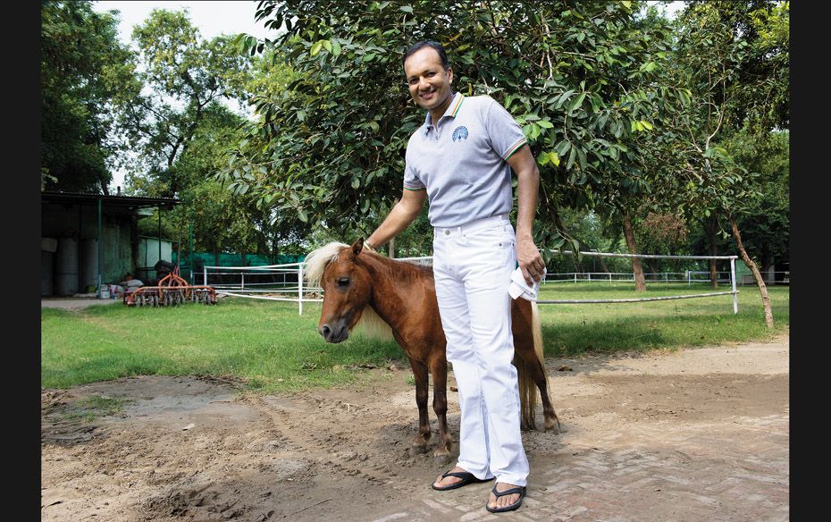 Naveen Jindal has a soft spot for horses