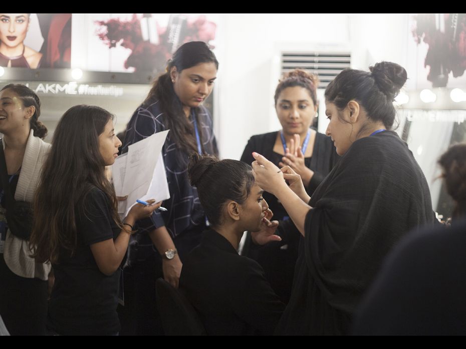 PHOTOS: Waiting in the wings—a peek backstage at LFW